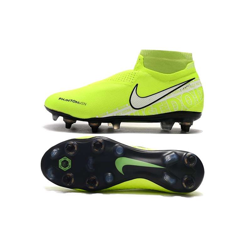 Nike Phantom Vision Elite DF SG PRO Anti Clog Zelená Bílý